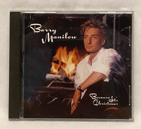 Barry Manilow Because It’s Christmas CD 1990 album holiday music