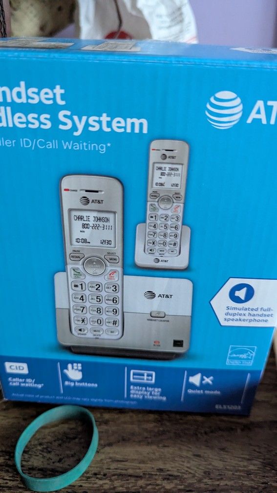 AT&T 2 Handset Cordless Phones