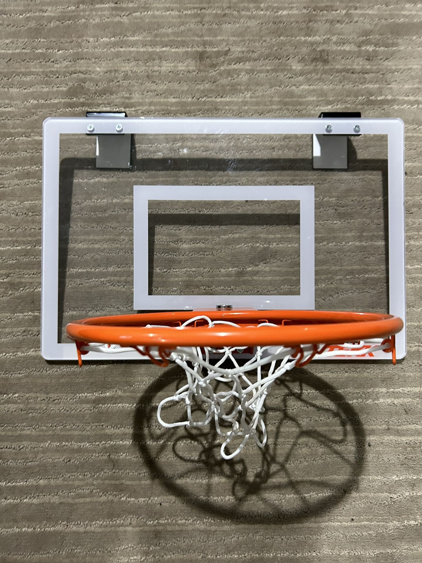 TEKK Over The Door Shatterproof Basketball Hoop