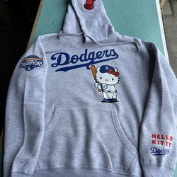 Hello kitty dodgers hoodie