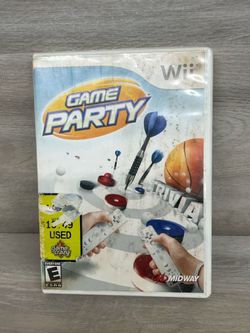 Wii Party (Nintendo Wii, 2010) Complete Disc Manual (PO1020191)
