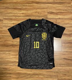 2024 Brazil Black “VINI JR” #10 Jersey