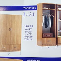 Brand New Closet With Shelves