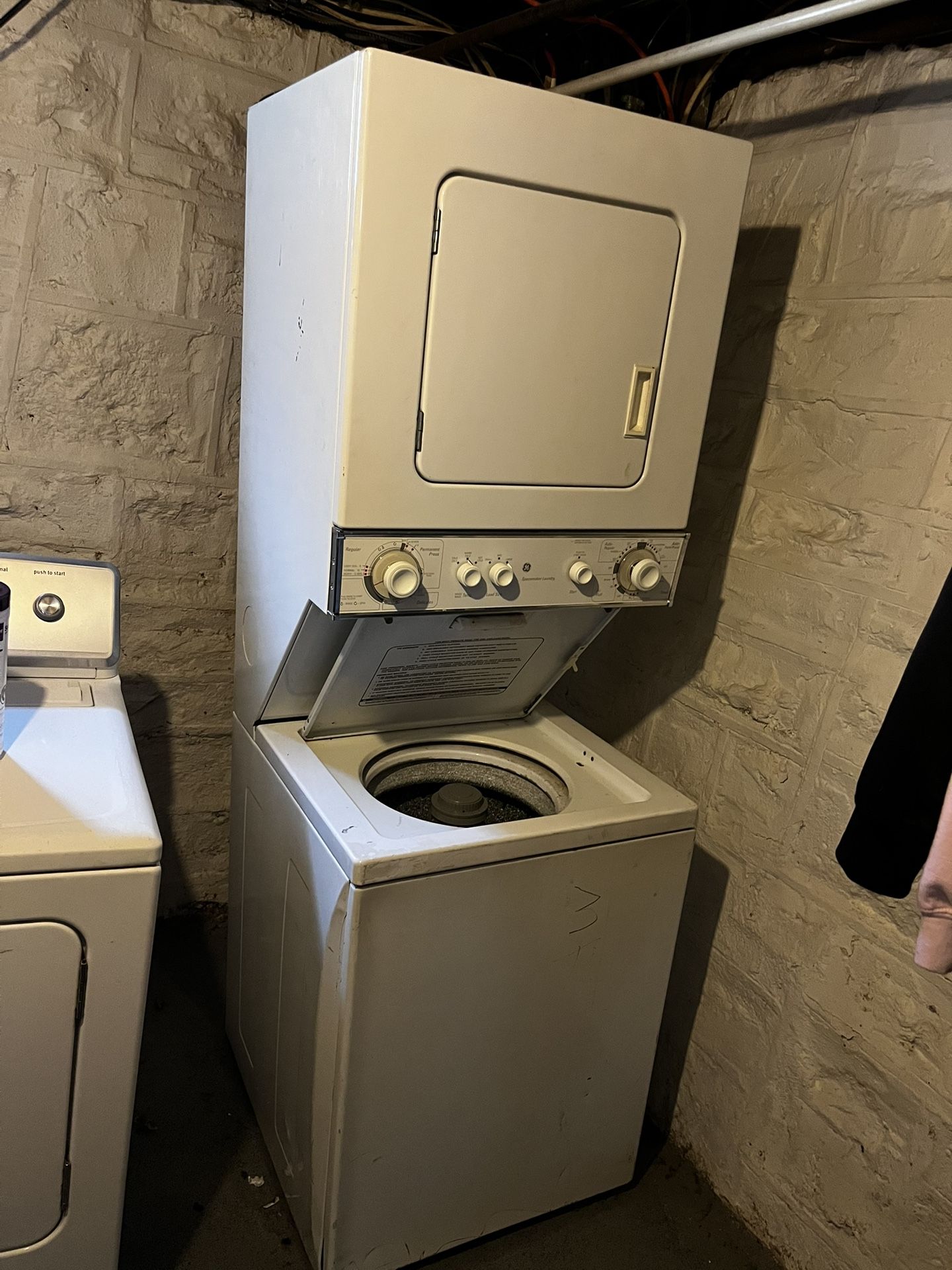 Stacked Washer And Dryer