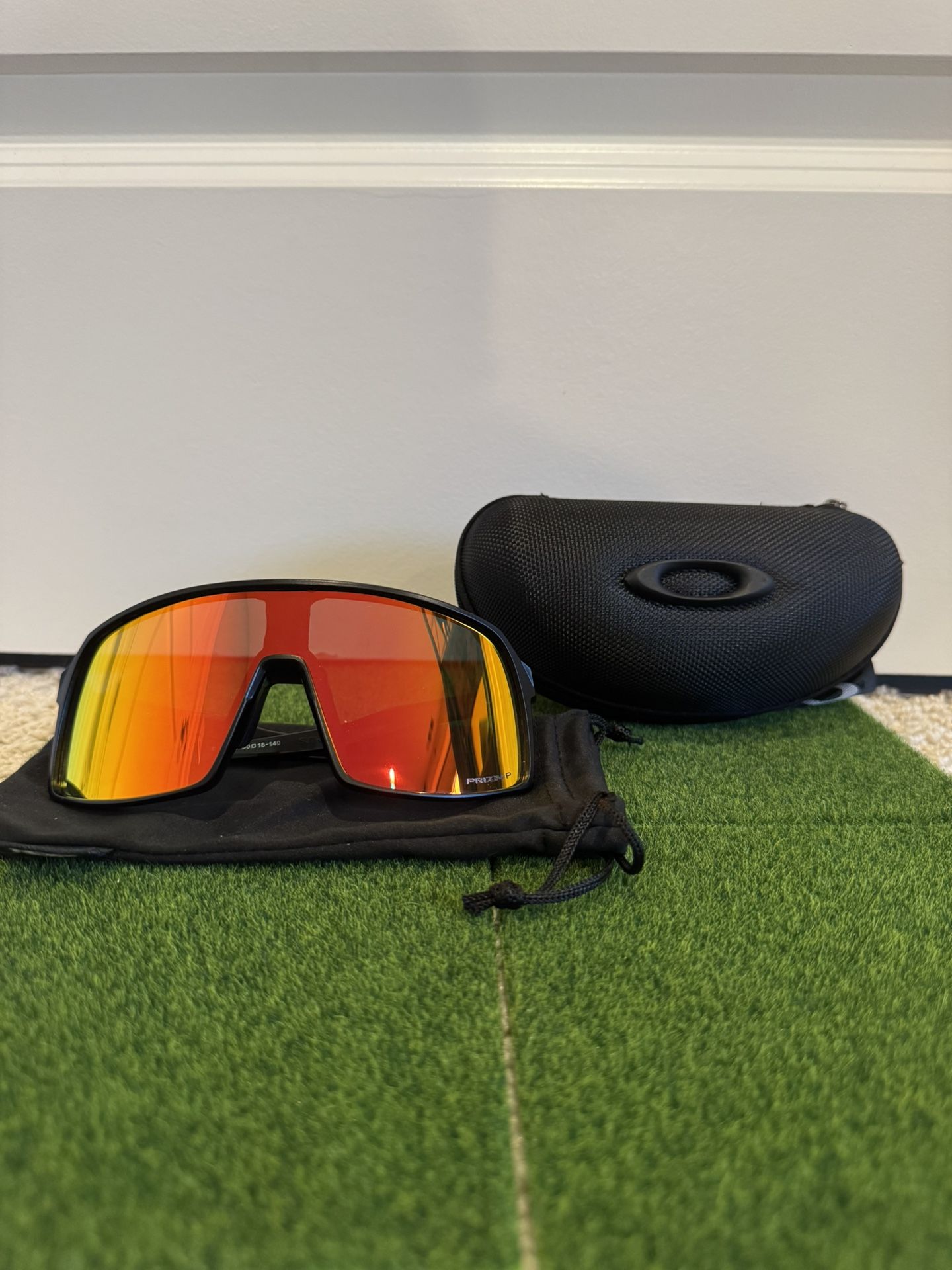 Oakley SUTRO Sunglasses OO9406 Matte Black/Red Lens / PRIZM / SWR