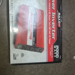 2000 Watt Inverter- $200 OBO
