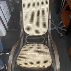 Woven Rocking Chair