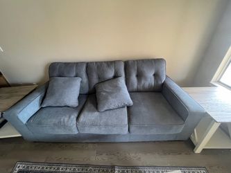 Chair and sofa