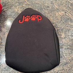 2019 Jeep console cover & roll bar handles, $20