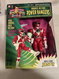 Vintage Red Power Ranger Karate Kickin Jason