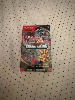 Pokemon Chaos rising booster pack