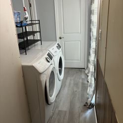 Samsung Front Loader Washer And Electric Dryer