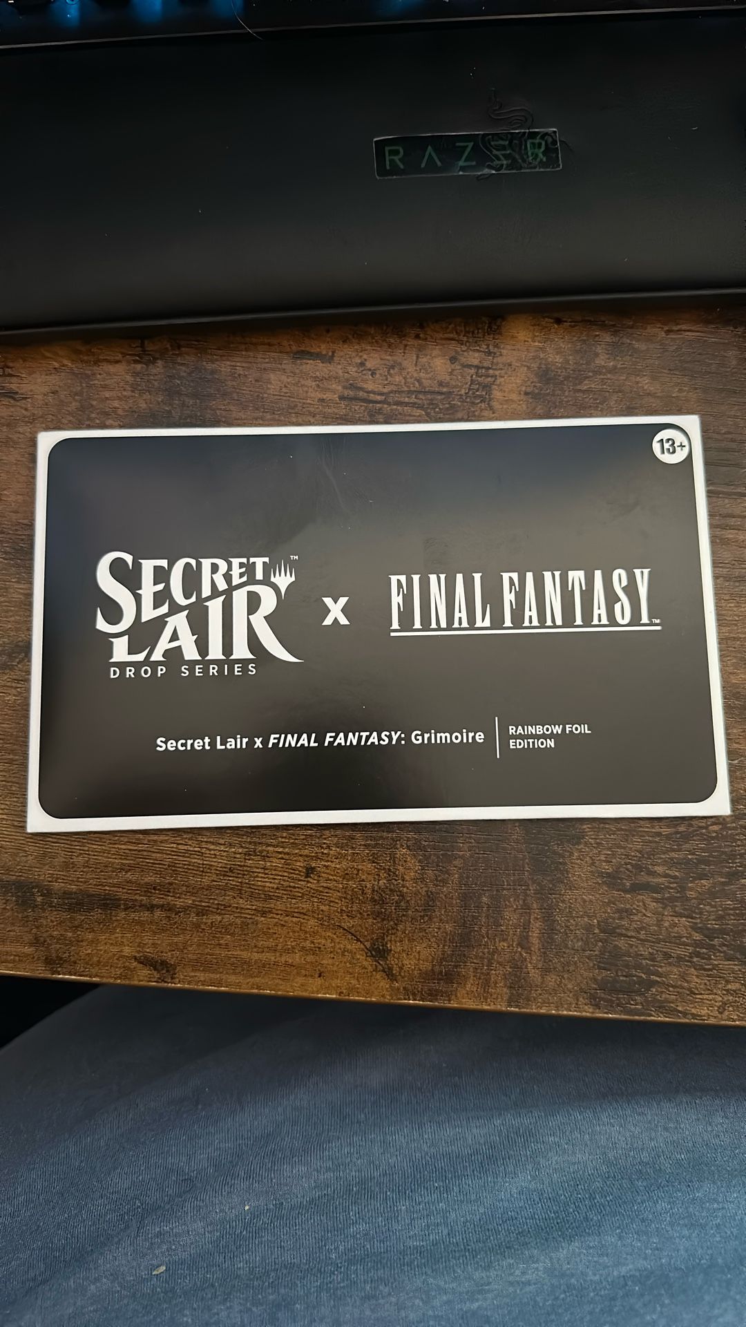 Secret Lair X Final Fantasy Grimoire Rainbow Foil Magic