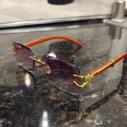 Rose Gold Sun Glasses