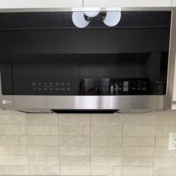 LG SMART Over Range Microwave