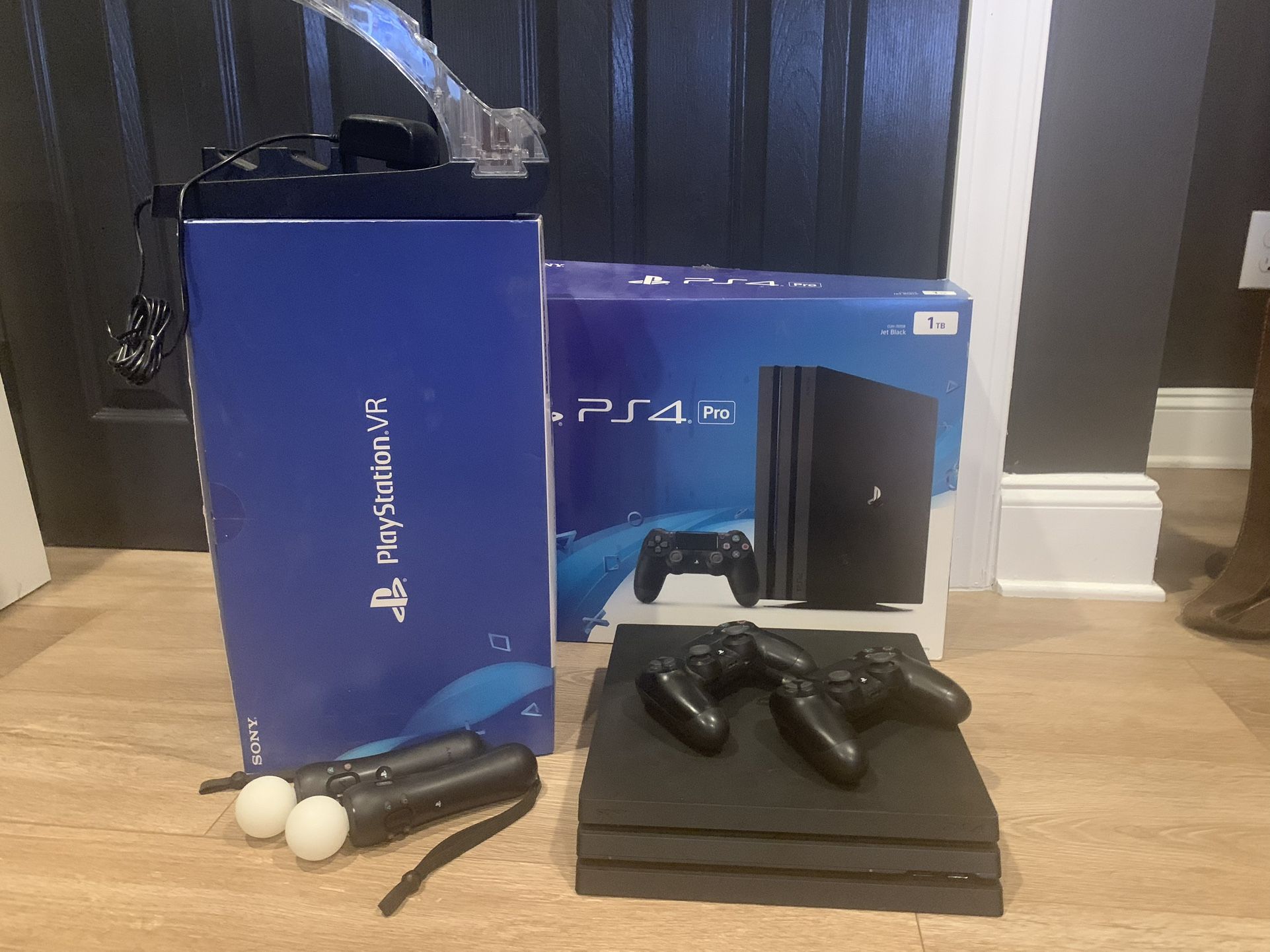 PS4 Pro 1tb with PSVR v1