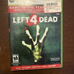 Xbox 360 left 4 dead game, $30 pickup Inman SC or can ship, I have other games available $5-$10 each 
