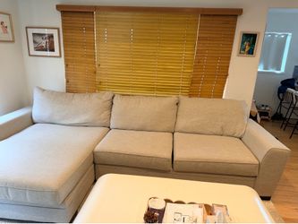 136” Delano Sectional with Left Oversized Chaise