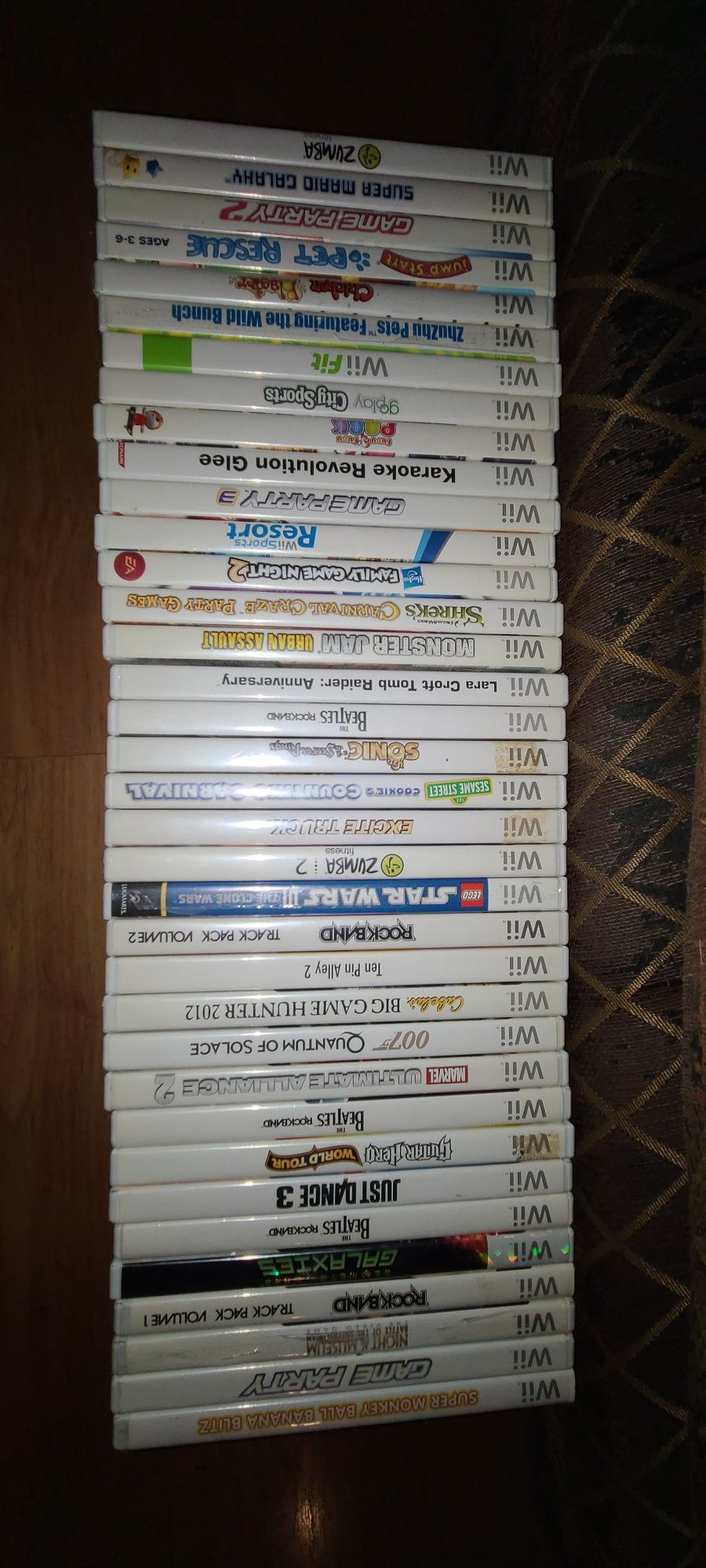 Wii Game Lot In Great Conditions