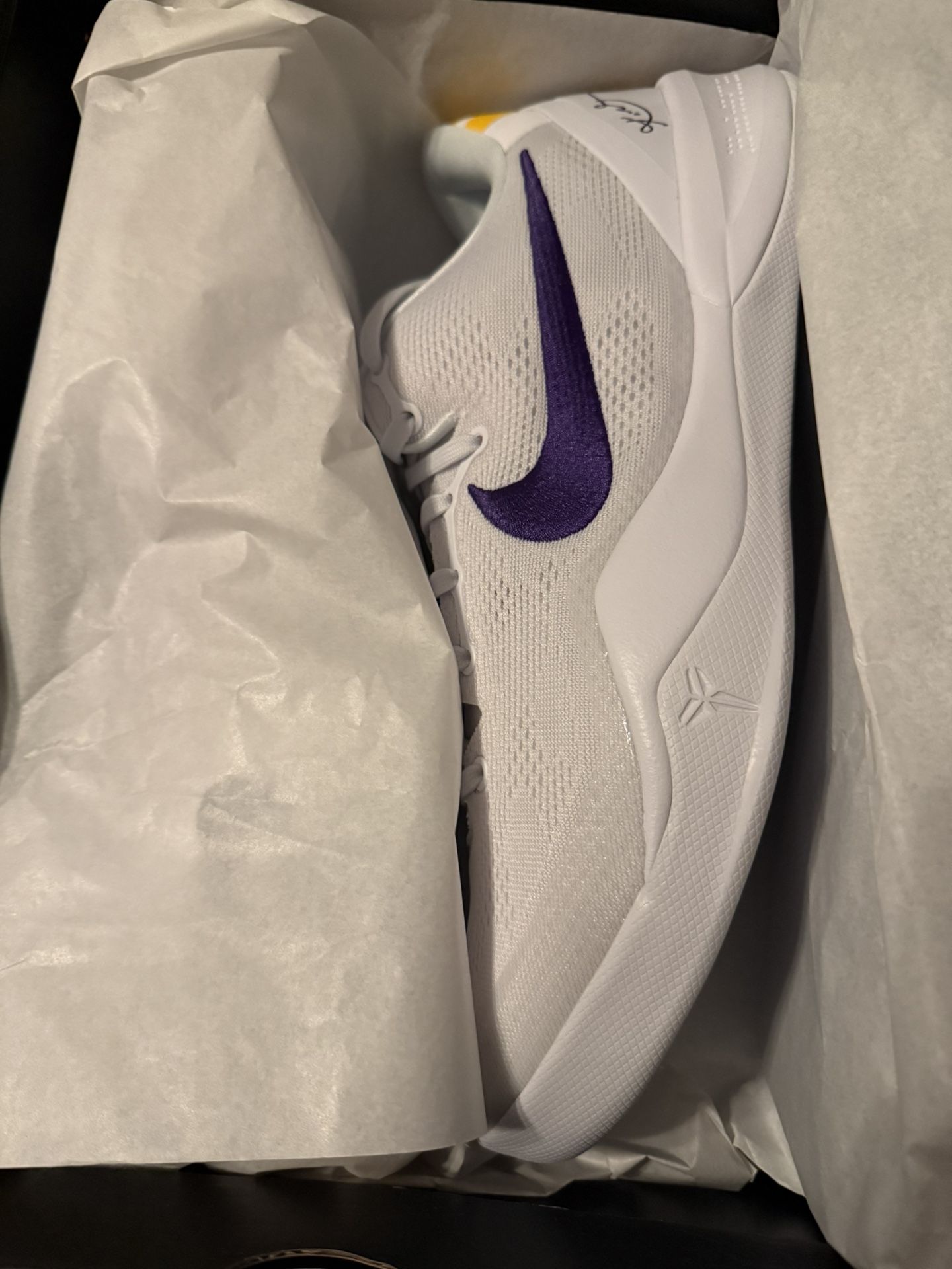 Nike Kobe Vlll Proto Lakers Home