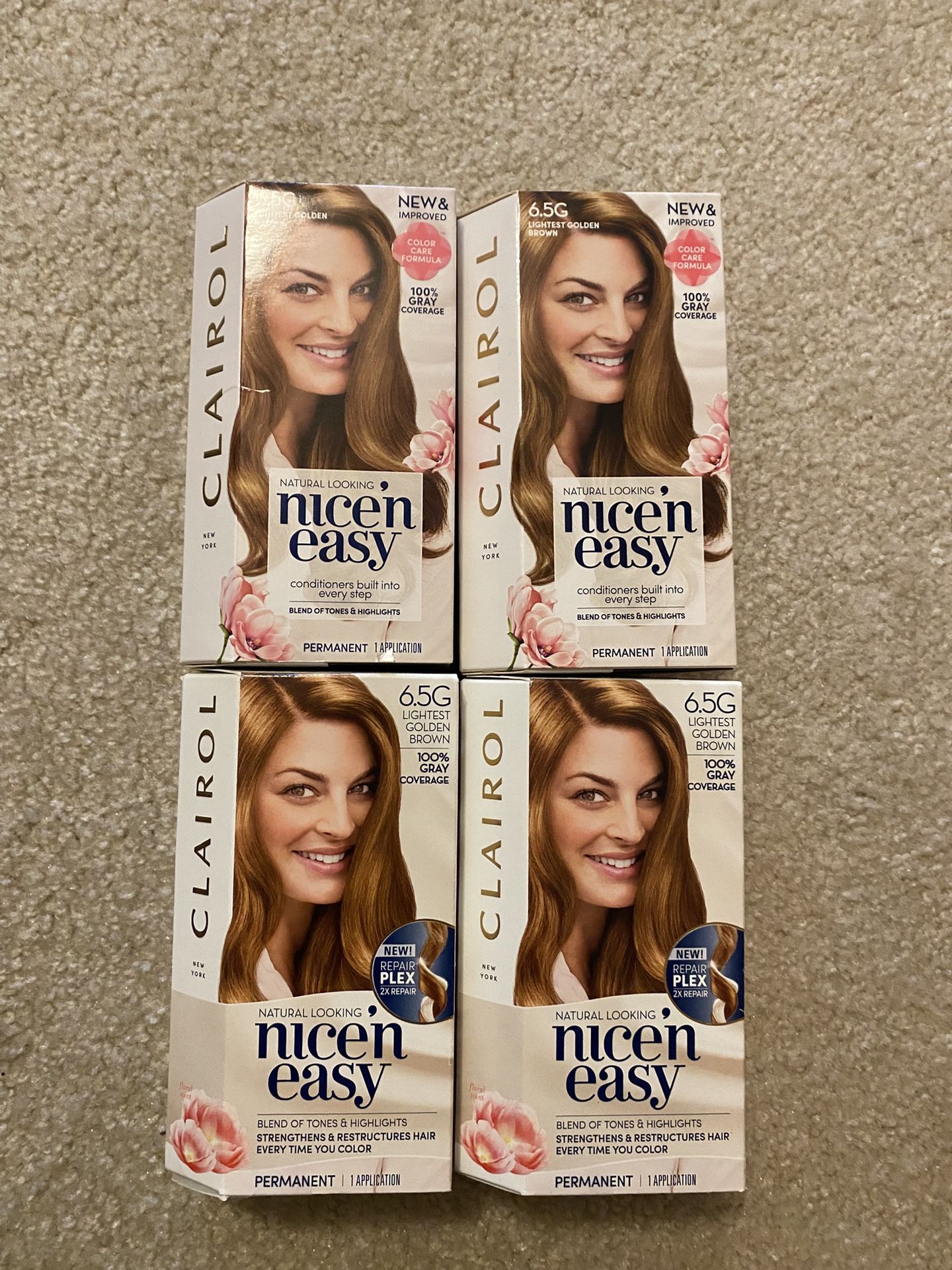 Clairol Hair Color (4-$16, 3-$12)