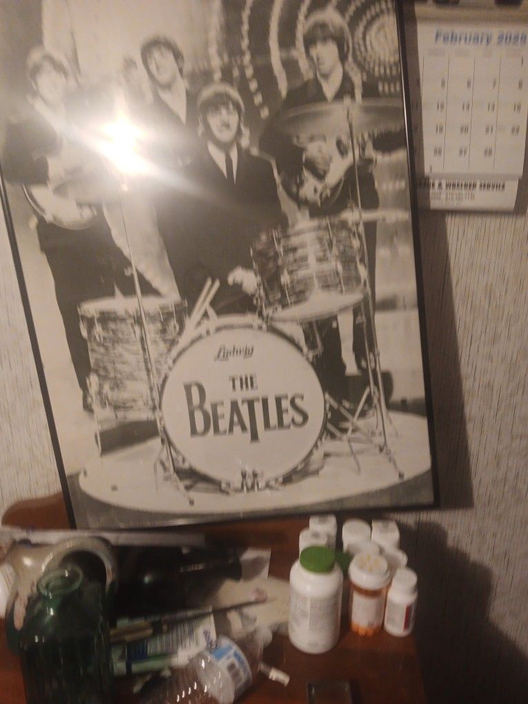 The Beatles 1987 Poster