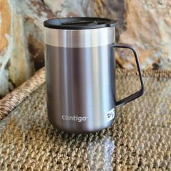 Contigo Streeterville Stainless Steel Travel Mug with Splash-Proof Lid, 14oz Vacuum-Insulated