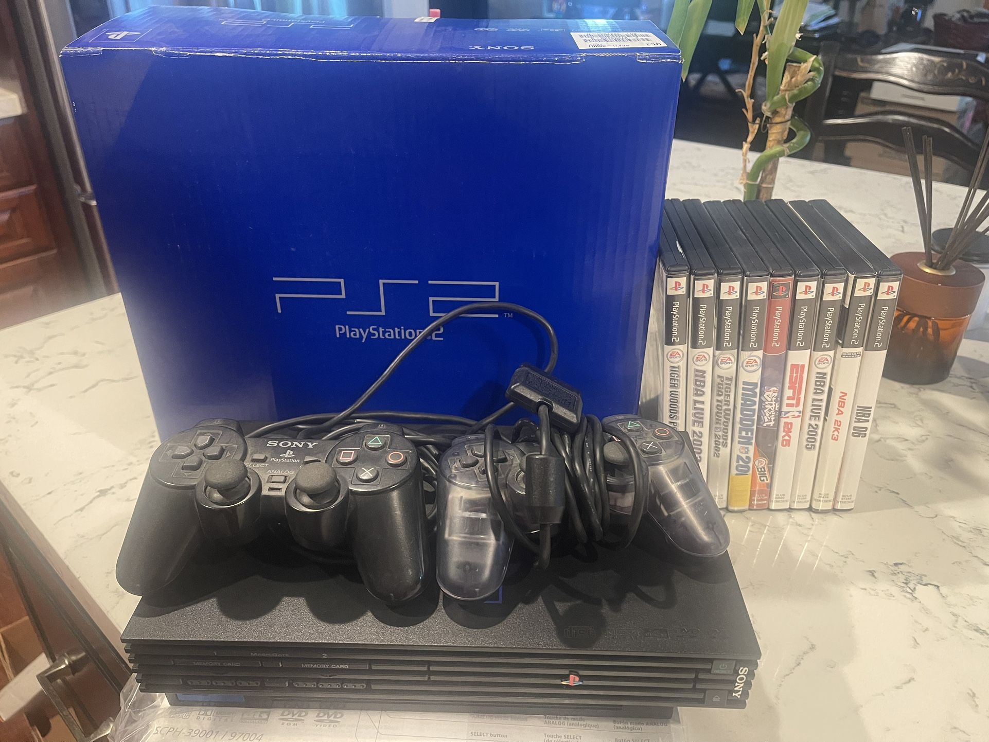 PS2 With Games 