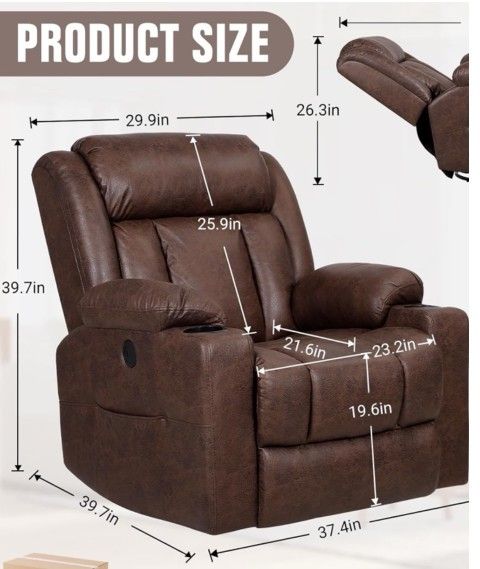 Recliner Massage And Heat New