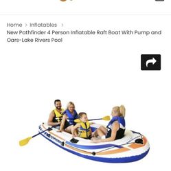 Inflable Boat. With Pump