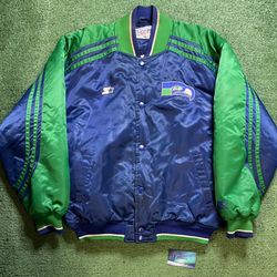 Vintage 1990s Seattle Seahawks starter satin Jacket