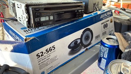 Alpine S2-S65 6.5" Coaxial 2-Way Car Speakers