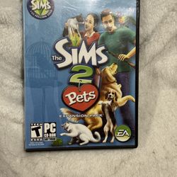 The Sims 2 Pets Expansion Pack Disc 1 & 2 For PC [COMPLETE IN CASE WITH MANUAL]