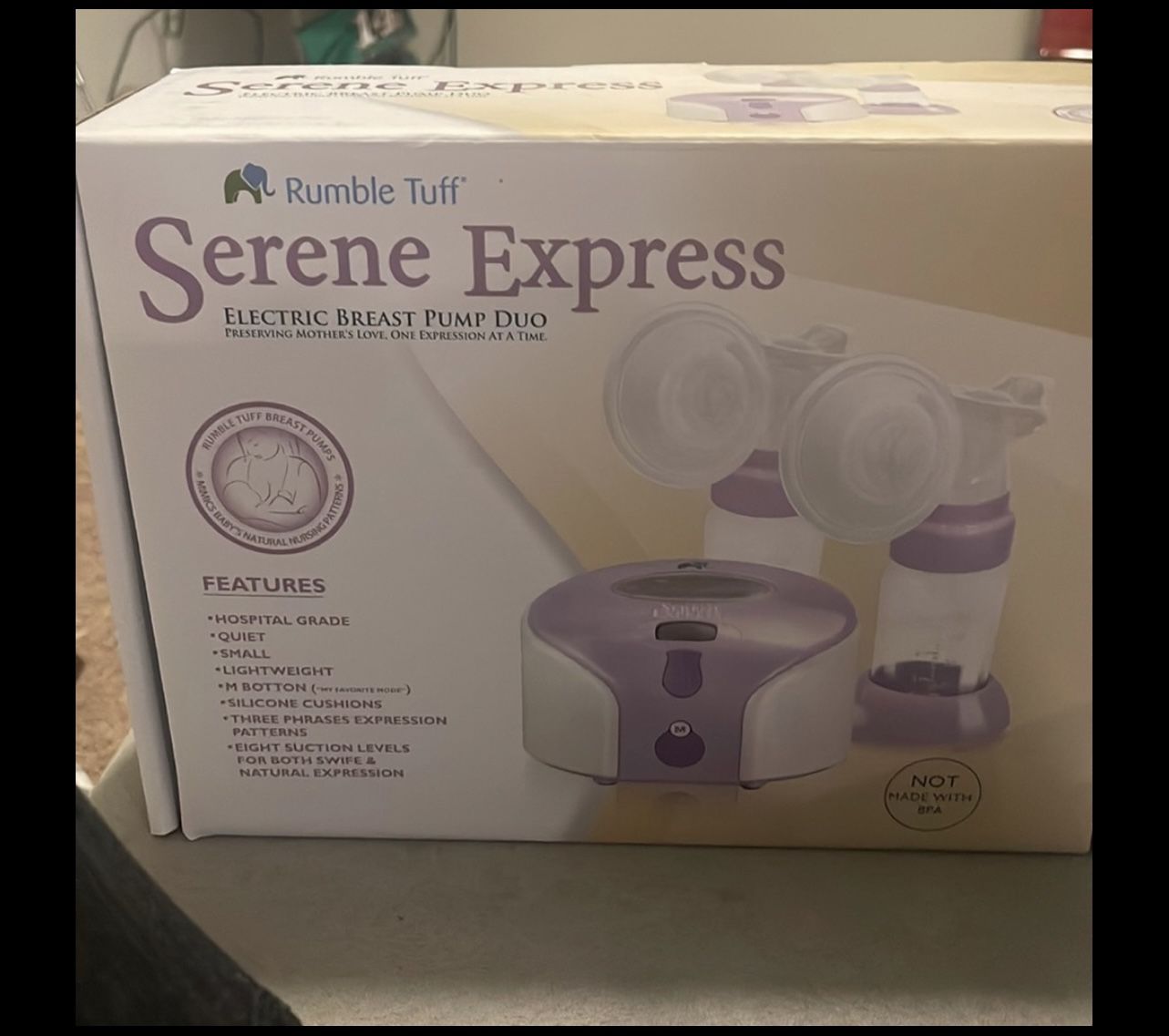Brand New Serene Express Breast Pump