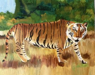 Tiger Painting 