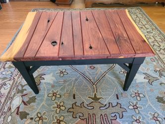 Live Edge Cedar Coffee Table