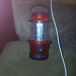 Wine Colored Camping Lamp 