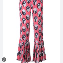 Gucci wallpaper Silk Trousers Size 42/6