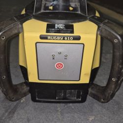 Rugby 610 Laser Rotary Level Plus Receiver.