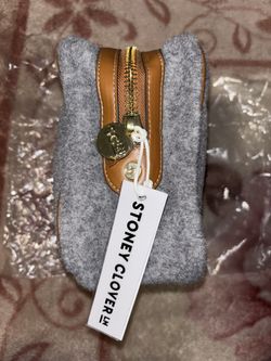 Stoney Clover Lane Gray Pouch