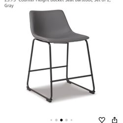 Two Counter-height Bar Stools