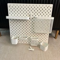 IKEA Skådis Pegboard with Accessories
