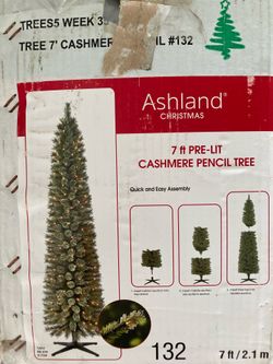 4 Christmas cashmire Pencil trees No Lights 7feet $25each tree