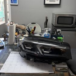 BMW 3 SERIES G20 LCI ORIGINAL OEM RIGHT PASSENGER CHROME LED HEADLIGHT 2023-2026