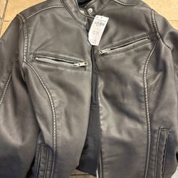 Women's Hollister Leather Jacket 