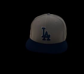 Los Angeles Dodgers World Series Champions white and blue fitted hat