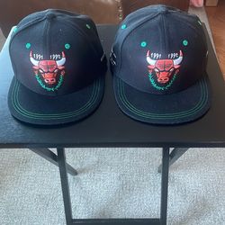 Chicago Bulls Hat 2021/2022 Artist Hat Series - David Heo