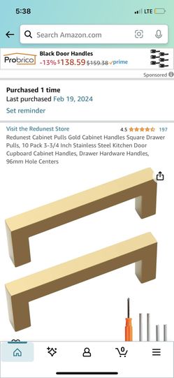 Gold Cabinet Handles Or Pulls 