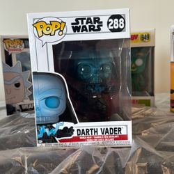 Darth Vader Funko Pop Electrocuted Box Good Condition