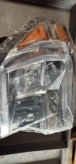 2019-2021 GMC Sierra 1500 LED DRL Turn Signal Light Chrome Clear Lens